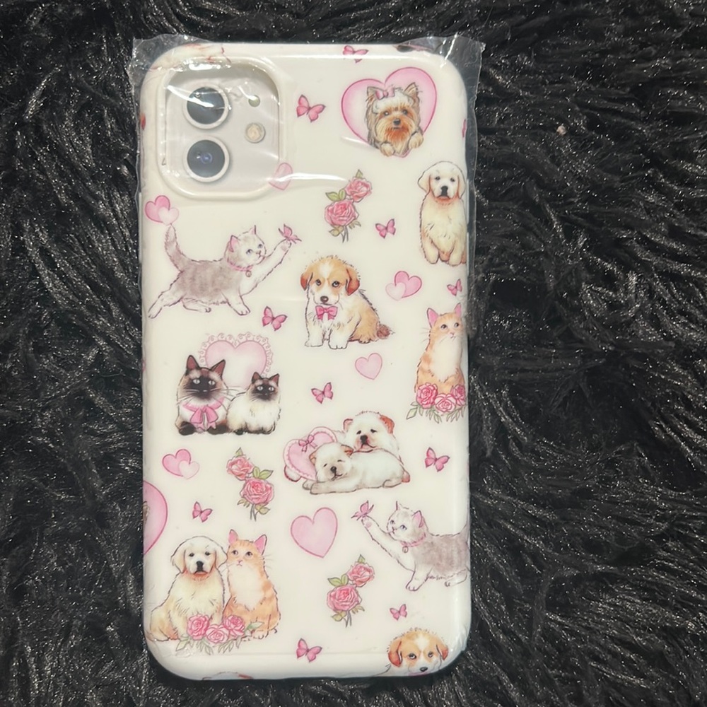 Velvet Caviar Puppies & Kittens Case (iPhone 11)
